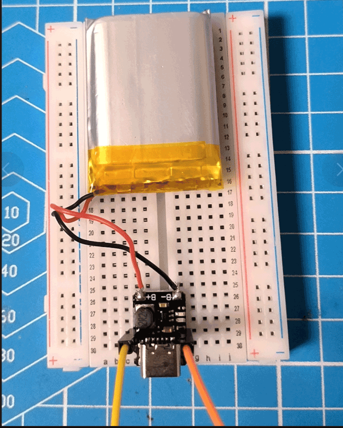 锂电池焊接到充放电模块